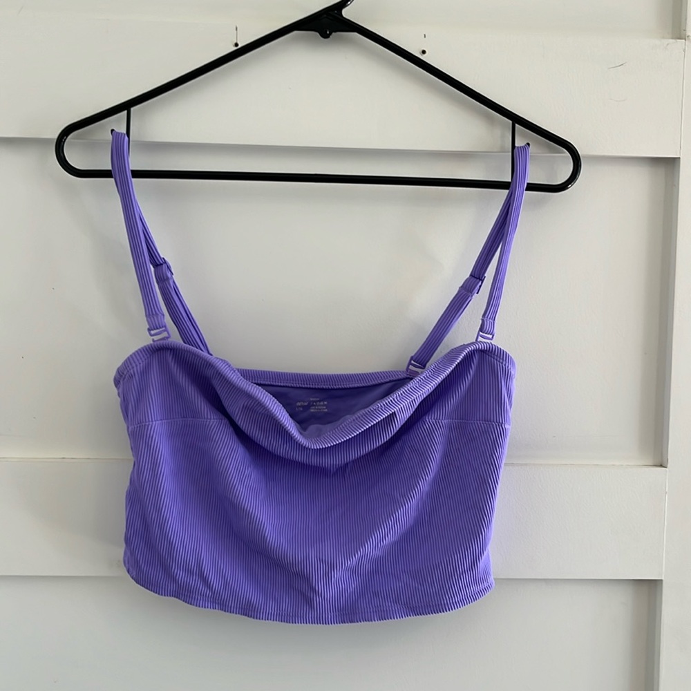 Aerie bandeau swim top